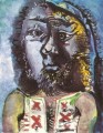 L homme au gilet 1971 Cubismo